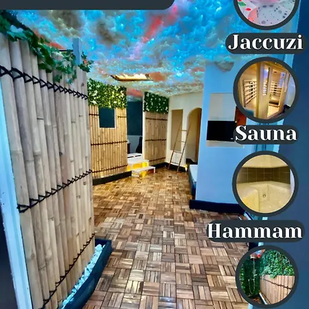 Apartment Bubble Jaccuzi,sauna,hammam *