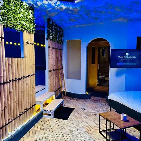 Apartment Bubble Jaccuzi,sauna,hammam